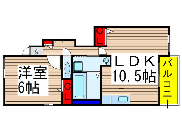 グレースの物件間取画像